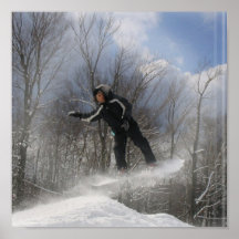 Snowboarding 360 Poster