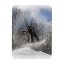 Snowboarding 360 Premium Magnet