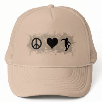 Snowboarding 3 trucker hats