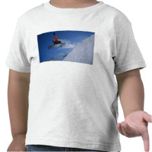 Snowboarding at Snowbird Resort, Utah (MR) Tshirts
