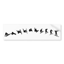 Snowboarding Bumper Stickers