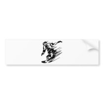 SNOWBOARDING BUMPER STICKERS