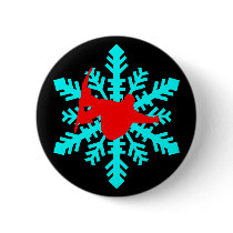 Snowboarding Pinback Buttons