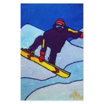 Snowboarding by Piliero stationery