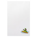 Snowboarding Clown Personalized Stationery