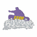 Snowboarding embroidered shirts by ZazzleEmbroidery Snowboarding embroidered shirts