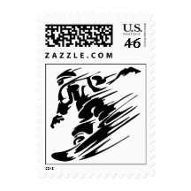 Snowboarding Extreme Sport Postage