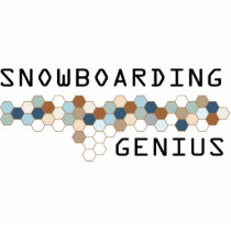 Snowboarding Genius photo sculptures
