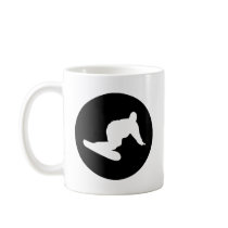 snowboarding icon mugs