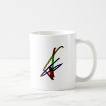 snowboarding logo mug