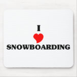 Snowboarding Mouse Pads