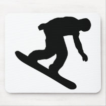 Snowboarding mousepads by Thinkdifferent Snowboarding mousepads