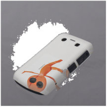 Snowboarding Orange Alien Blackberry Bold Case