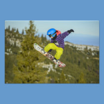 Snowboarding photography