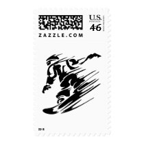 SNOWBOARDING POSTAGE