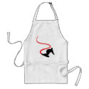 Snowboarding red Track aprons by Tomaniac Snowboarding red Track aprons