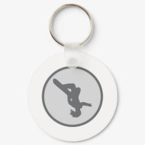 snowboarding snowboard jump keychains