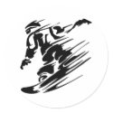 SNOWBOARDING stickers by paintitblack SNOWBOARDING stickers