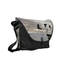 Snowboarding Tricks Messenger Bag