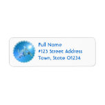 Snowboarding Tricks Picture Mailing Label