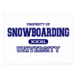 Snowboarding University Postcards
