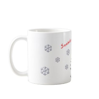 snowman mug