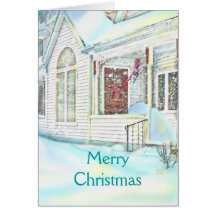 Snowbound Christmas Card