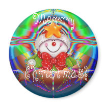 Snowboy Christmas Wish Magnet Templet - Customized