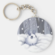 Snowbunny Keychain keychains