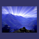 Snowcapped Mountains at Daybreak posters
