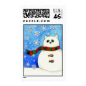 SNOWCAT - Postage Stamp by gabycat SNOWCAT - Postage Stamp