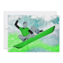 snowcore : snowboard custom invites