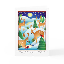 Snowdeer Card card