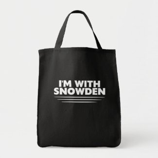 Snowden Tshirt Tote Bags