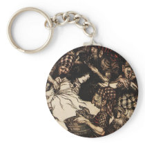 Snowdrop and the Dwarfs Keychains