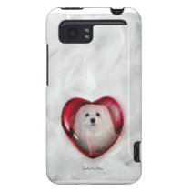 Snowdrop the Maltese HTC Vivid Case casemate cases