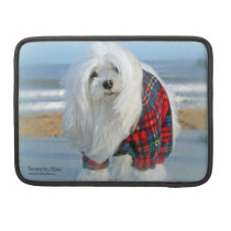 Snowdrop the Maltese Laptop Sleeve macbook sleeves