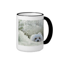 Snowdrop the Maltese Mug