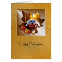 Snowdrop the Maltese Thanksgiving Card cards