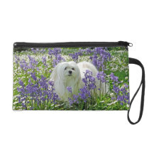 Snowdrop the Maltese Wristlet/Purse bagettes bags