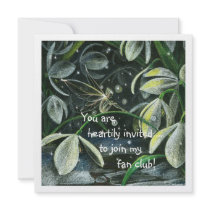 Snowdrops at Night invitations