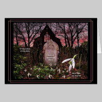 Snowdrops card cards