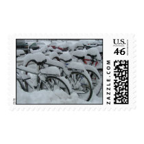 Snowed bikes stamps