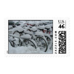 Snowed bikes stamps