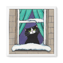 Snowed In Magnet by LisaMarieArt Snowed In Magnet