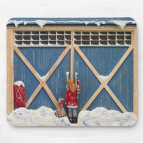 Snowed In Mousepad by anneklar Snowed In Mousepad