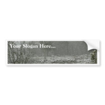 Snowfall bumper stickers by lifesphere Snowfall bumper stickers