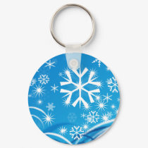 Snowfall keychains
