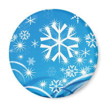 Snowfall magnets