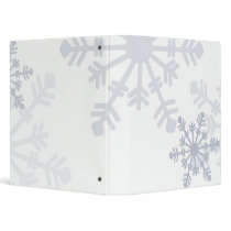 Snowflake 1inch binder by mpbrownstein Snowflake 1inch binder